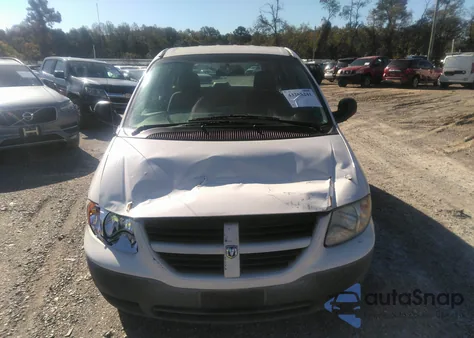 2007 Dodge Caravan Se из США, поврежденный, VIN 1D4GP25BX7B236155